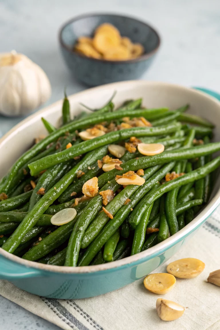 Garlic Butter Green Beans Recipe