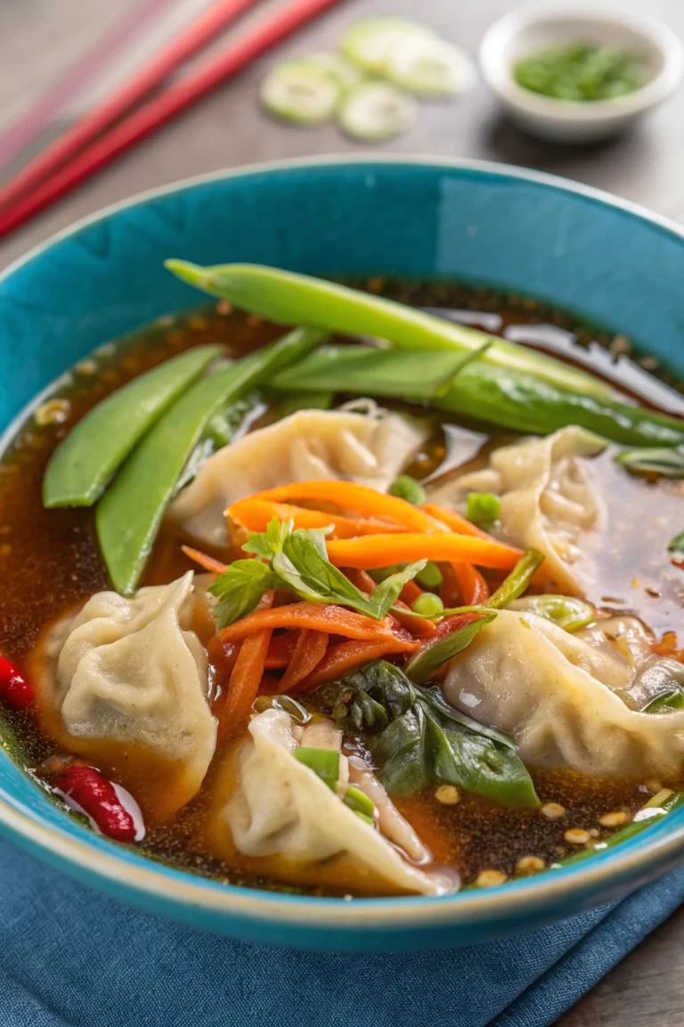Gyoza Japanese Dumpling Soup Recipe