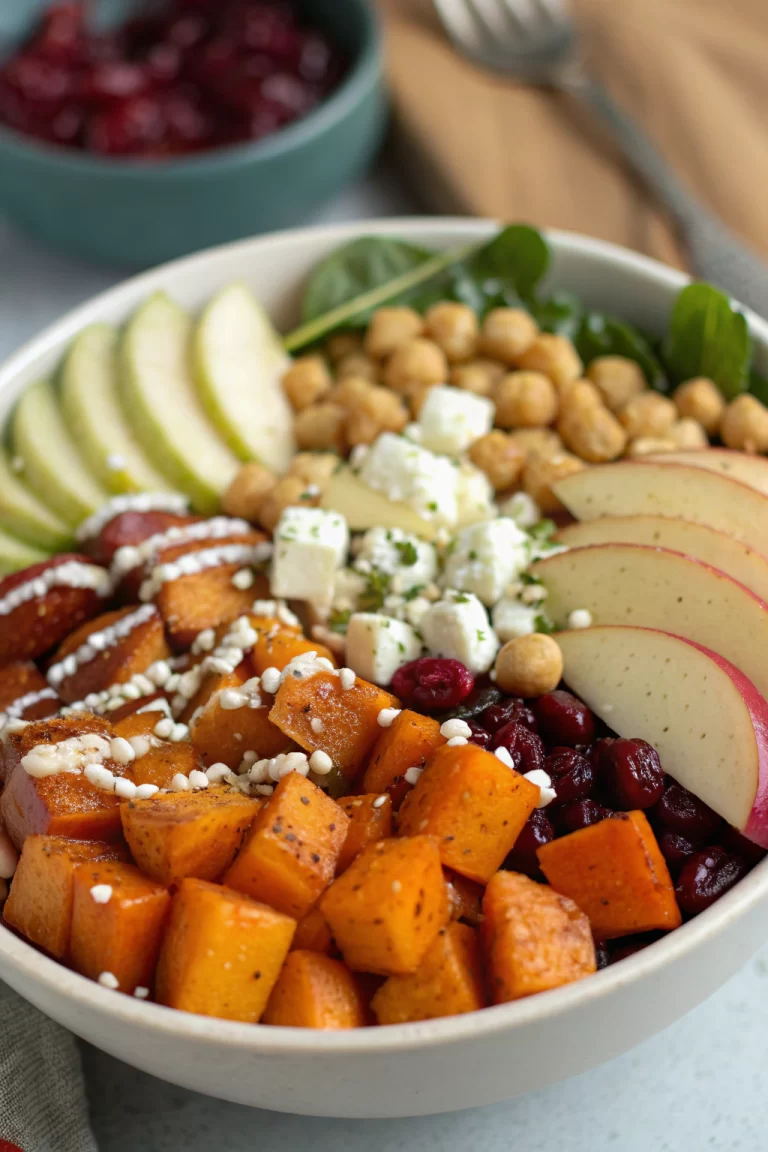 Healthy Autumn Harvest Bowl Recipe