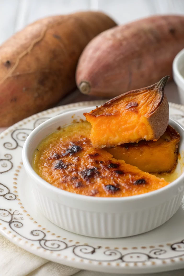Japanese Sweet Potato Creme Brulee Recipe