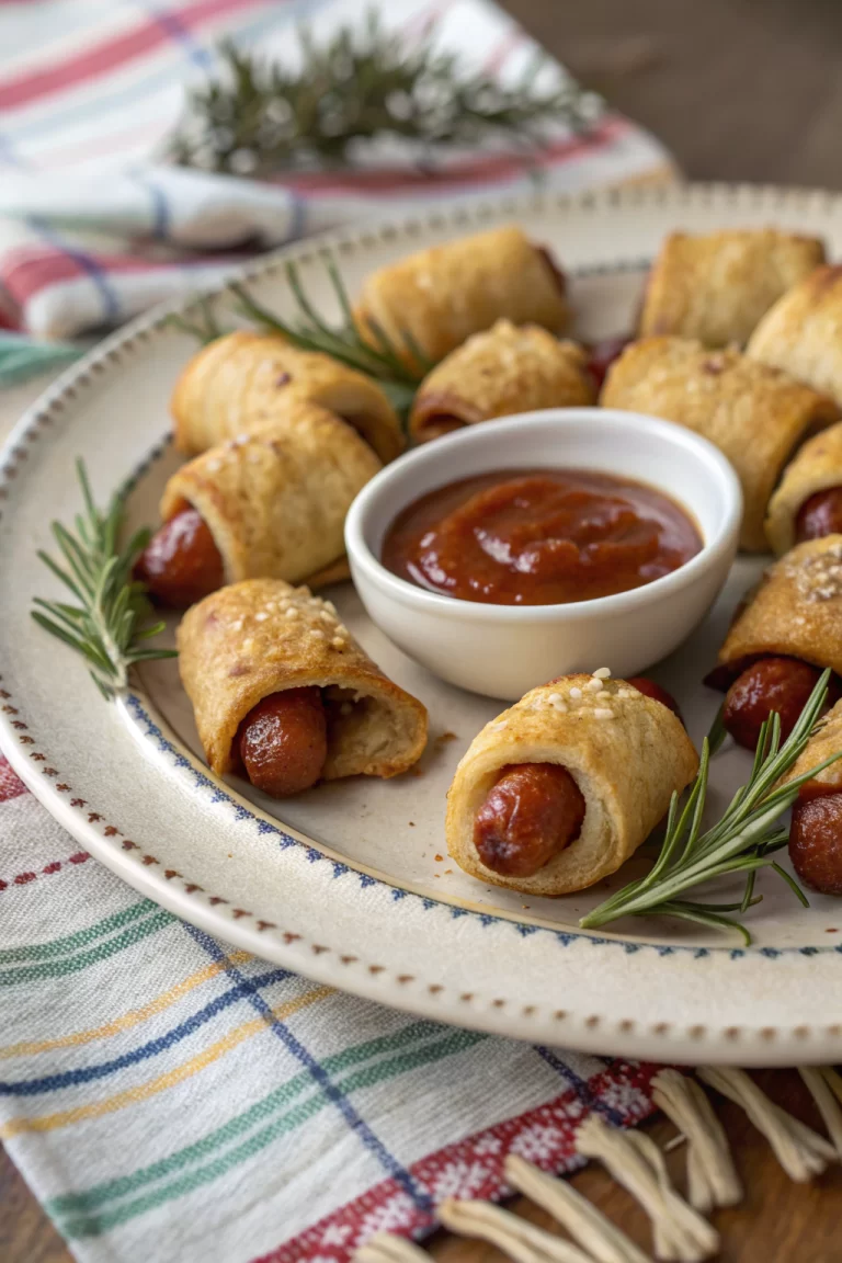 Mini sausage Christmas wreath Recipe
