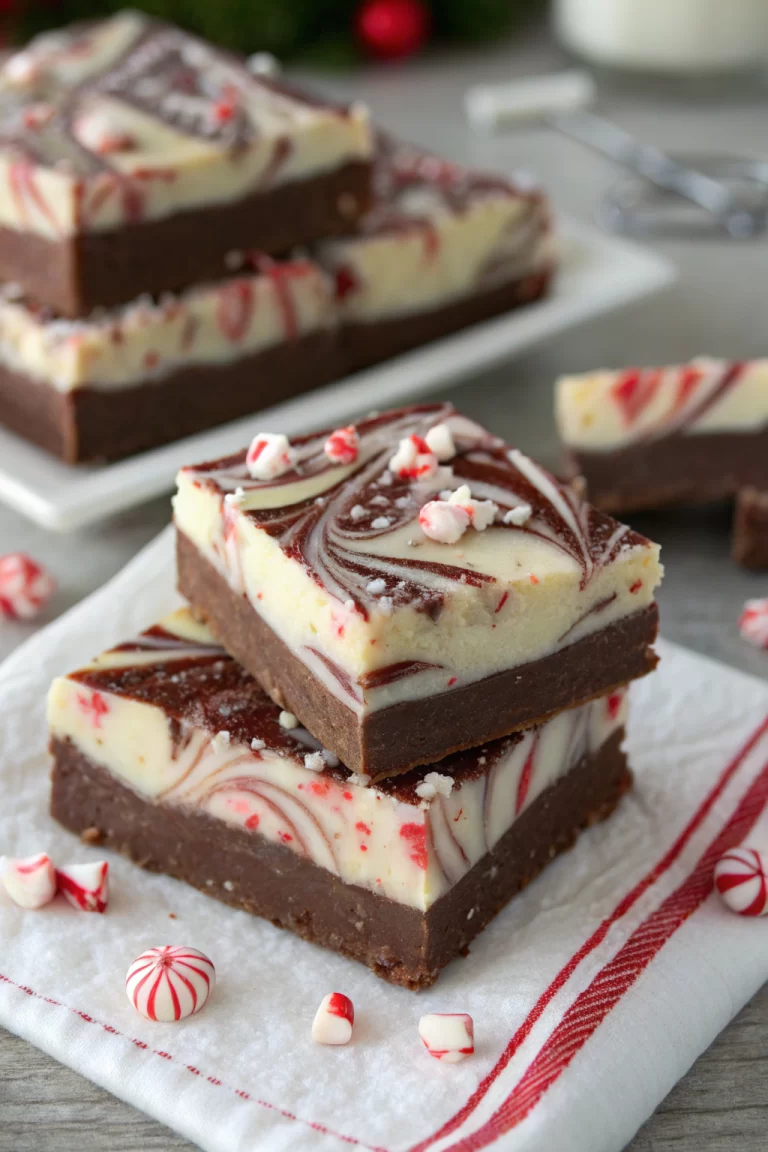 Peppermint Swirl Fudge Recipe