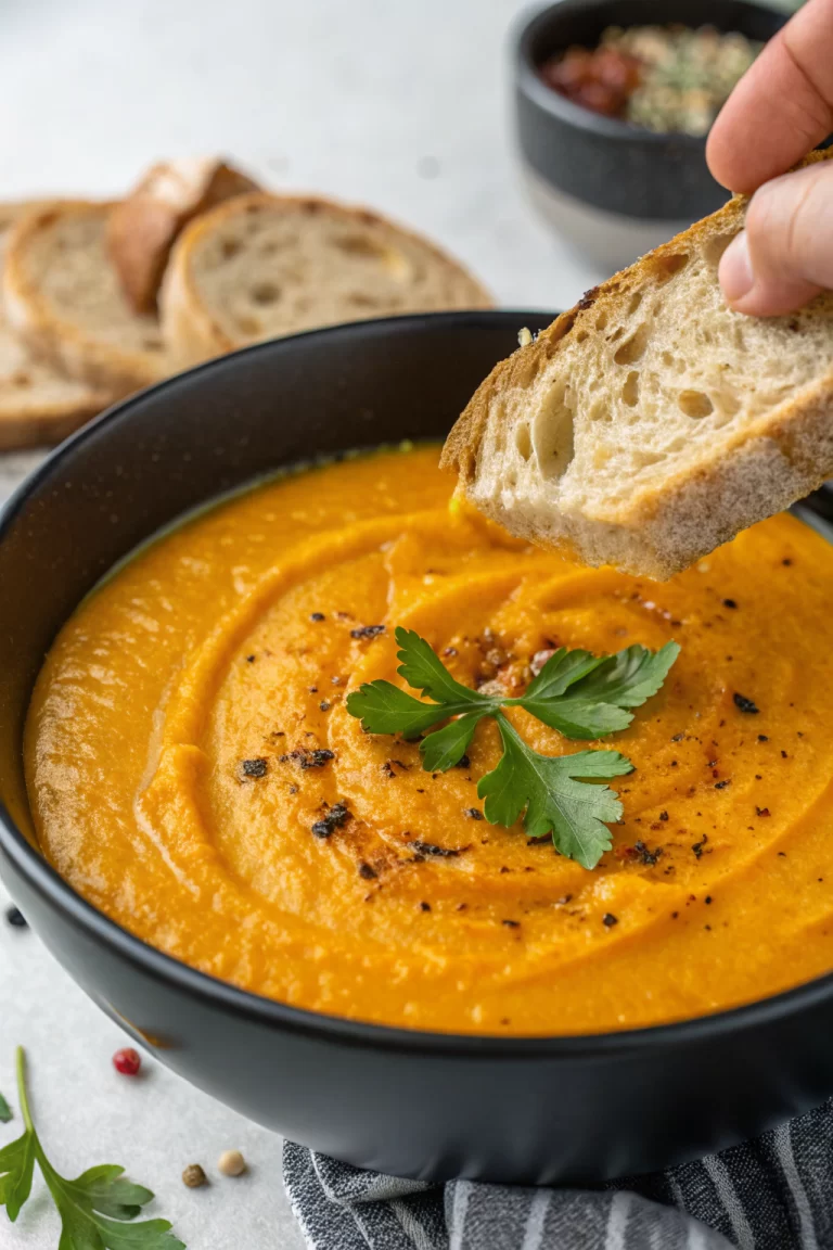 Roasted Veggie Soup Recipe