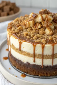Salted Caramel Apple Pie Cheesecake Recipe