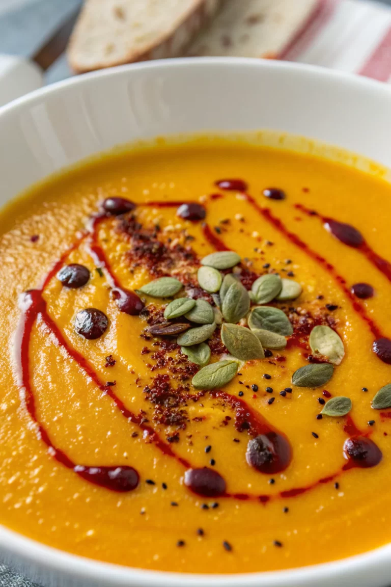 Spiced Roasted Pumpkin Soup Recipe