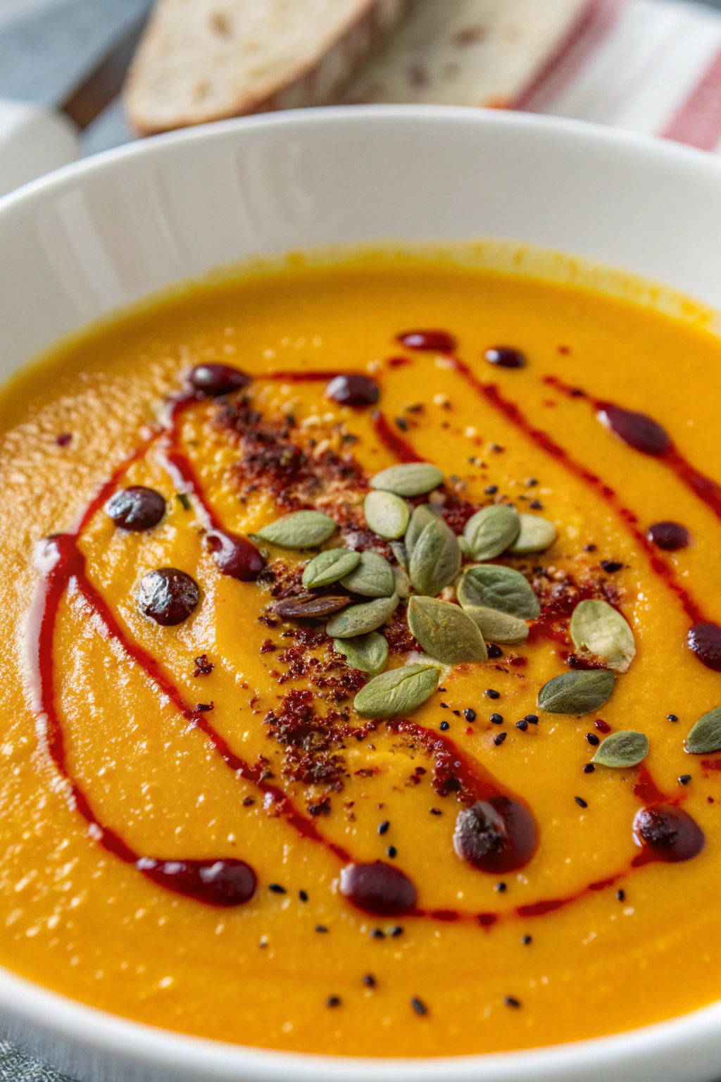 Spiced Roasted Pumpkin Soup Recipe
