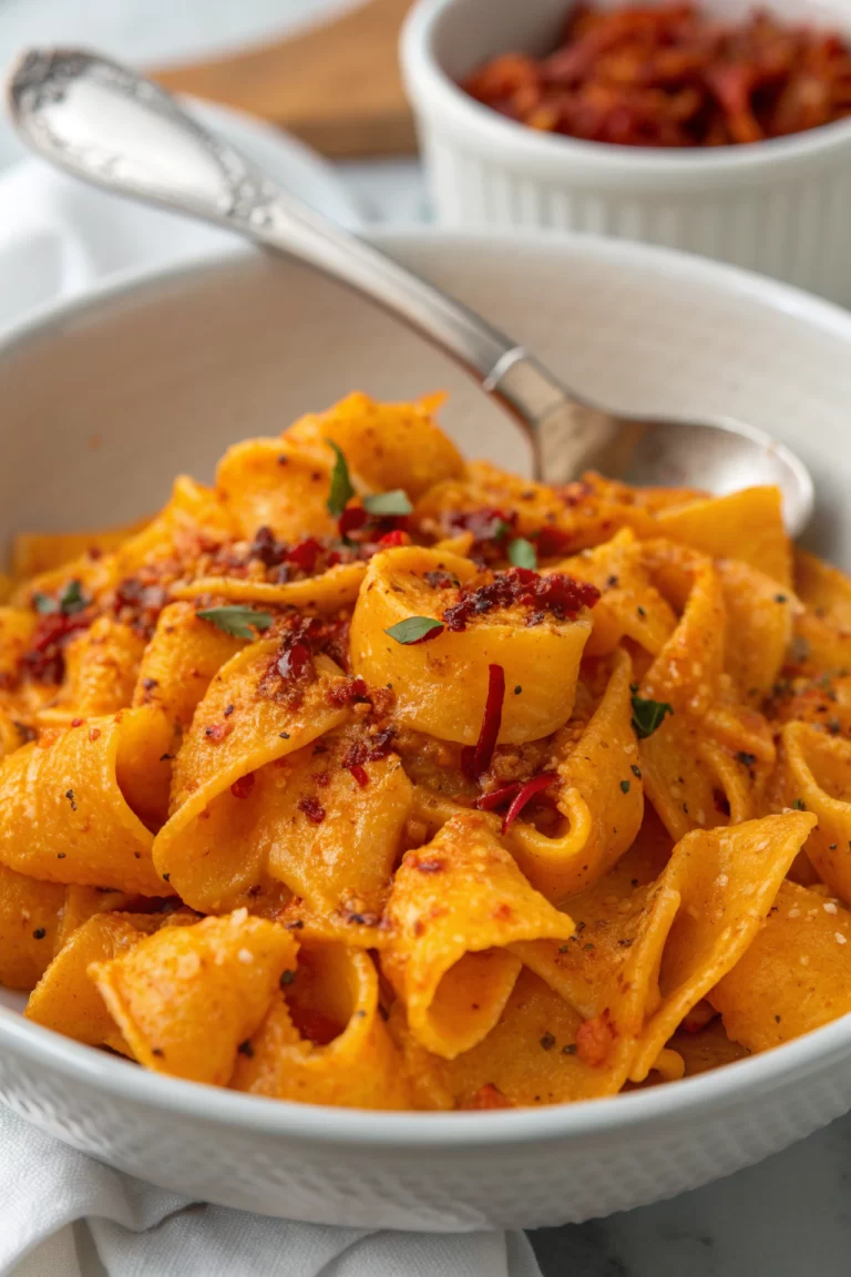 Spicy Butternut Squash Pasta Recipe