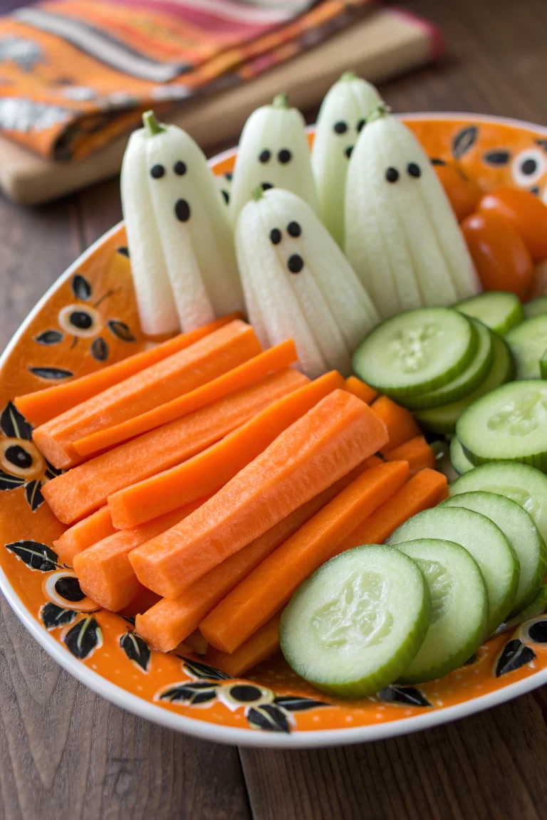 Spooky Veggie Plate Ideas