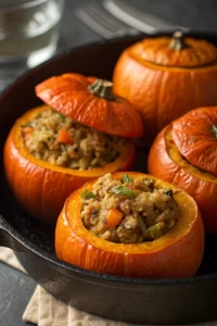 Stuffed Mini Pumpkins
