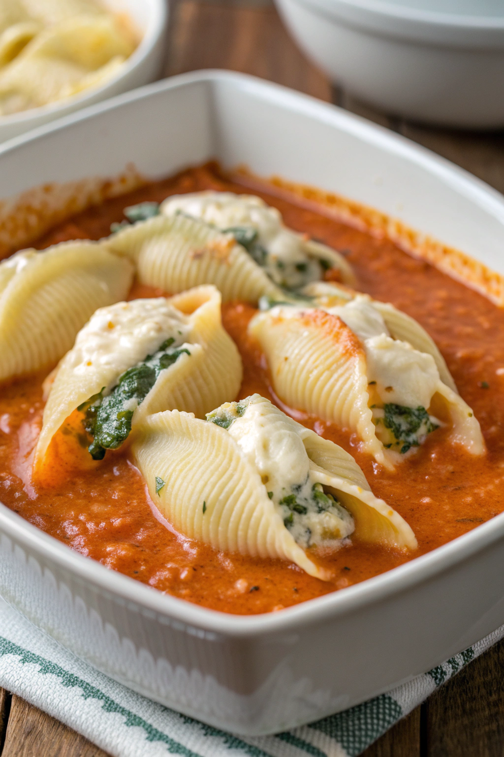 Stuffed Shells With Pumpkin Cream Sauce