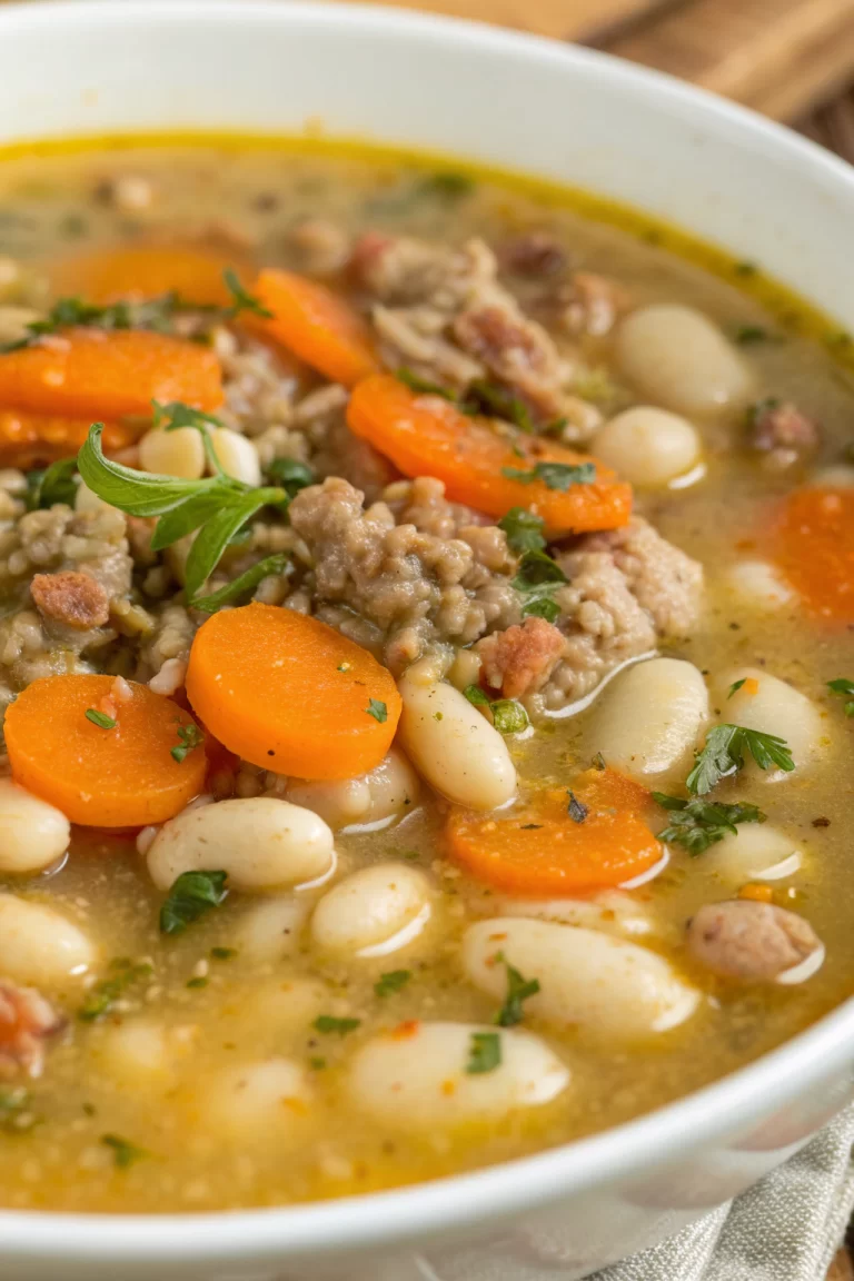 Tuscan White Bean Soup Recipe