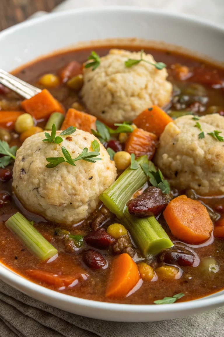 Vegan Dumpling Stew Recipe