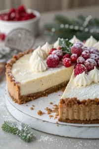 White Chocolate Cranberry Tart Recipe