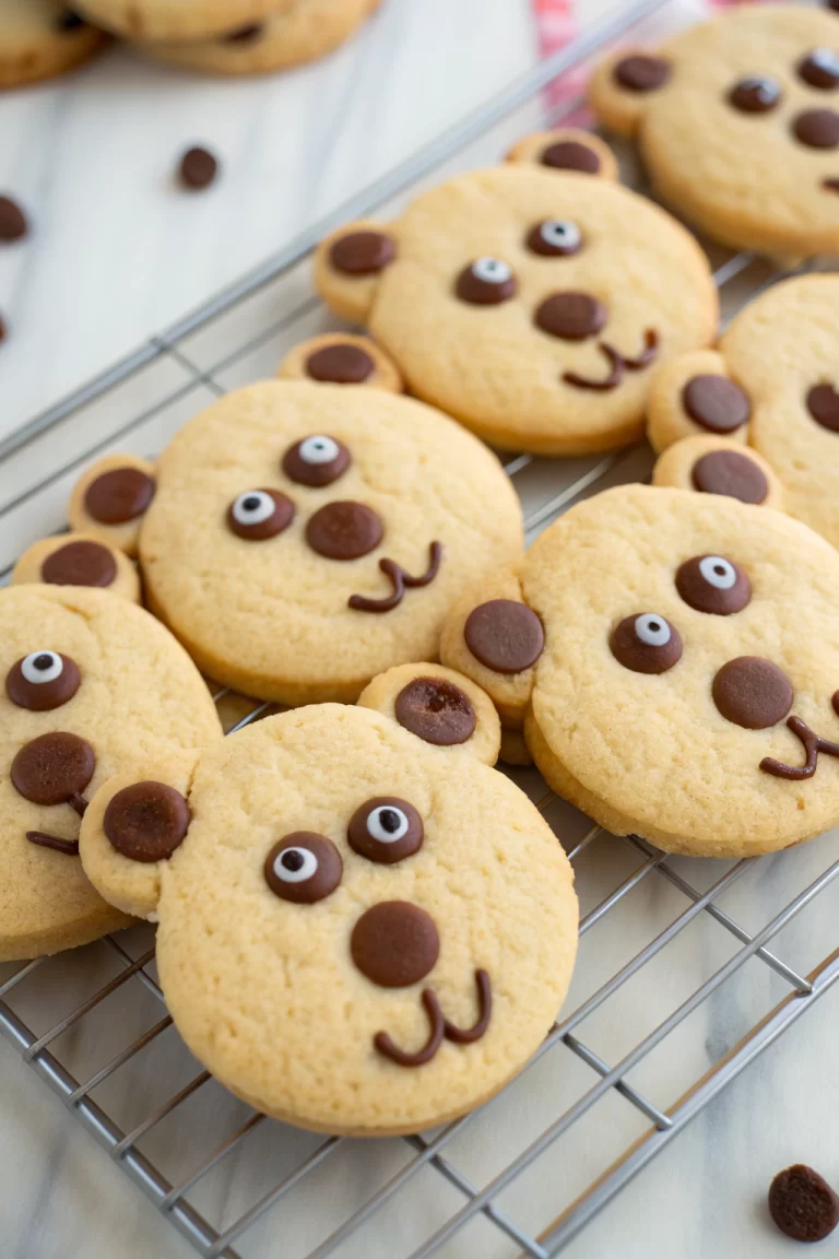 Brown Butter-Maple Shortbread Bear Cookies Recipe