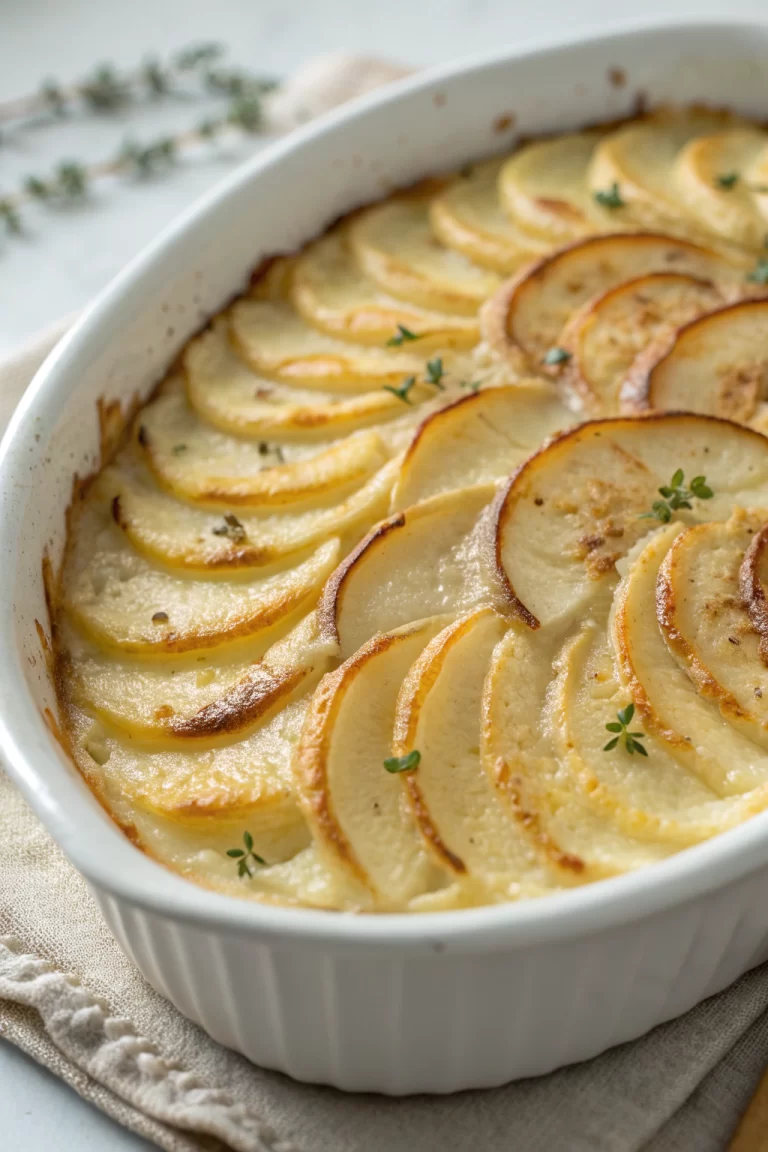 Cheesy Potato Gratin Casserole Recipe