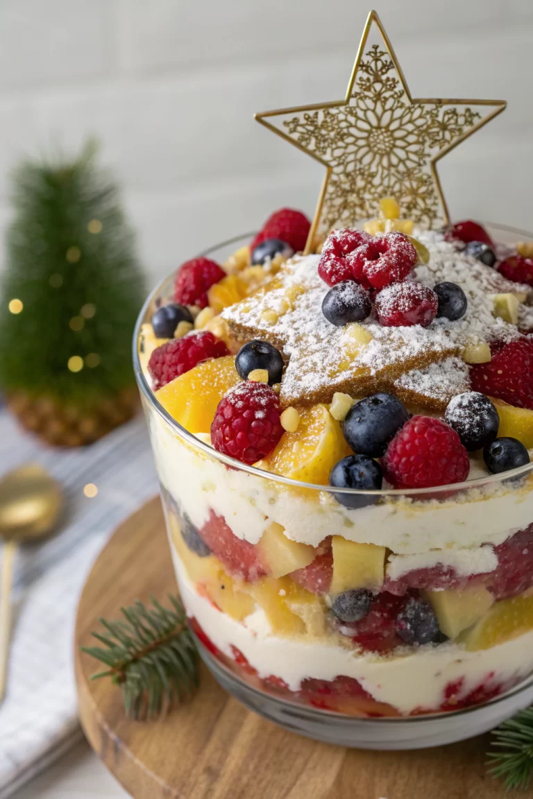 Christmas Pavlova Trifle Recipe