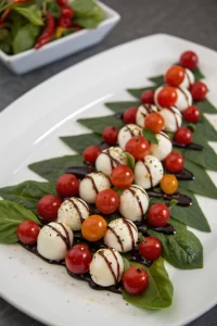 Christmas Tree Caprese Salad