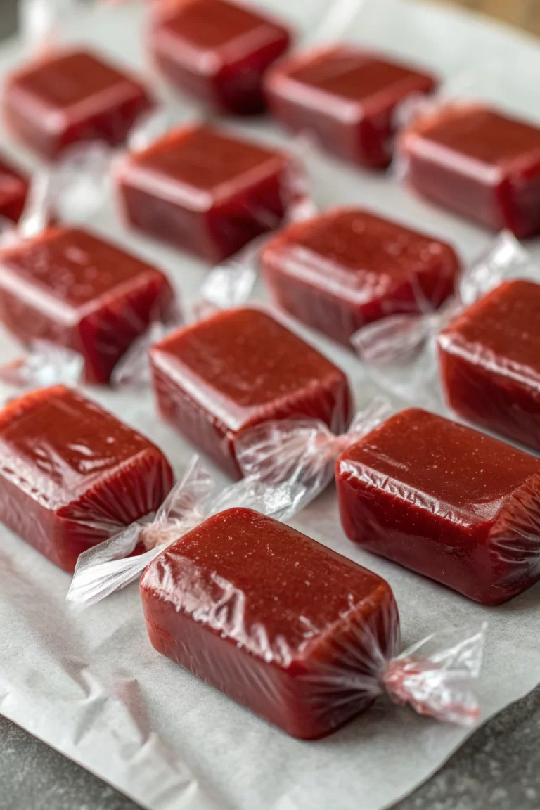 Cranberry Pomegranate Caramels Recipe