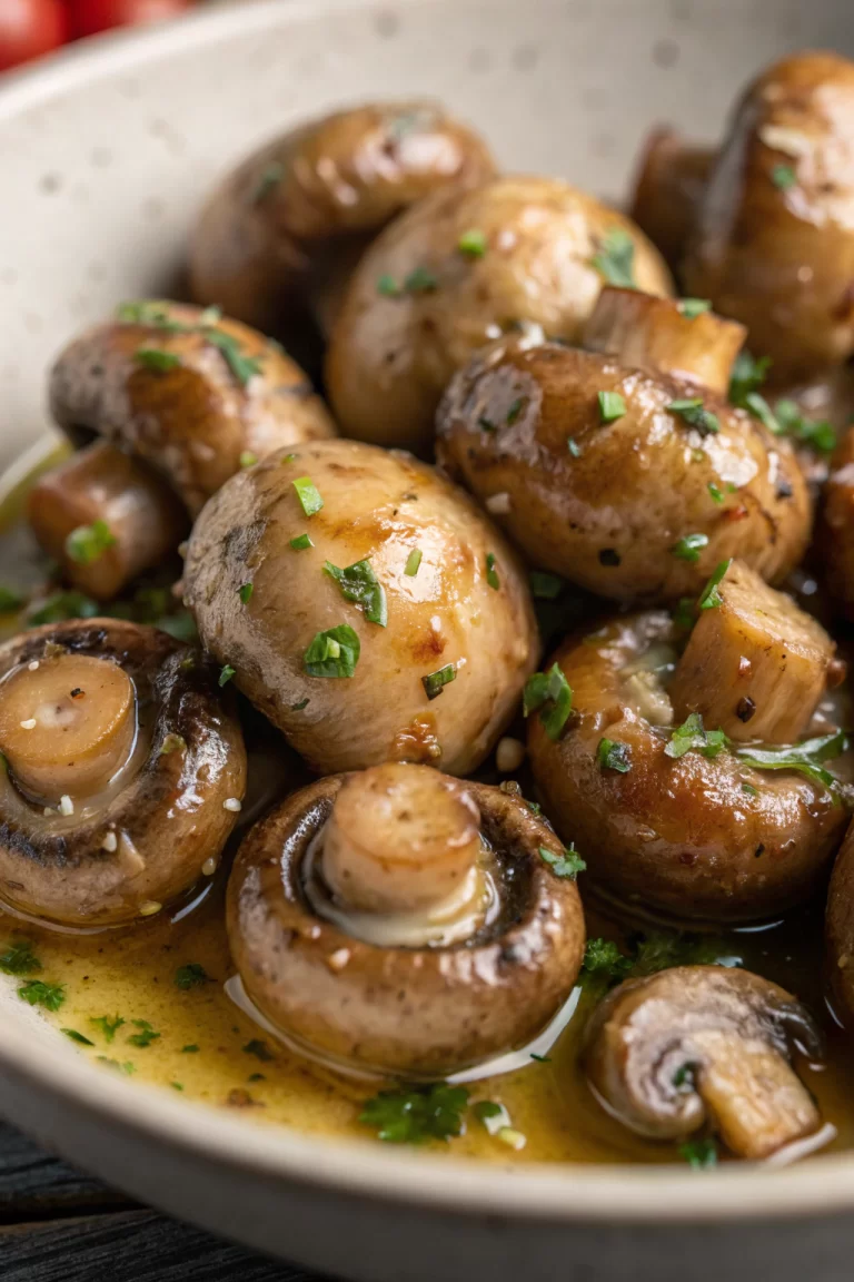 Garlic Butter Mushrooms Recipe