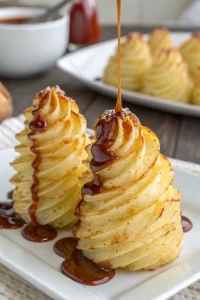 Garlic Parmesan Duchess Potatoes Recipe