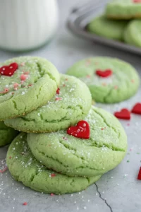 Grinch Sugar Cookies Recipe
