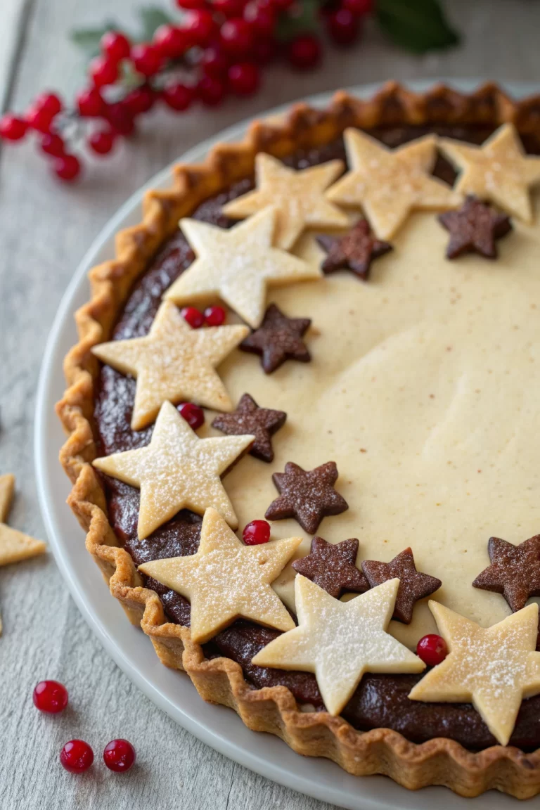 Nutella Puff Pastry Star Wreath Recipe