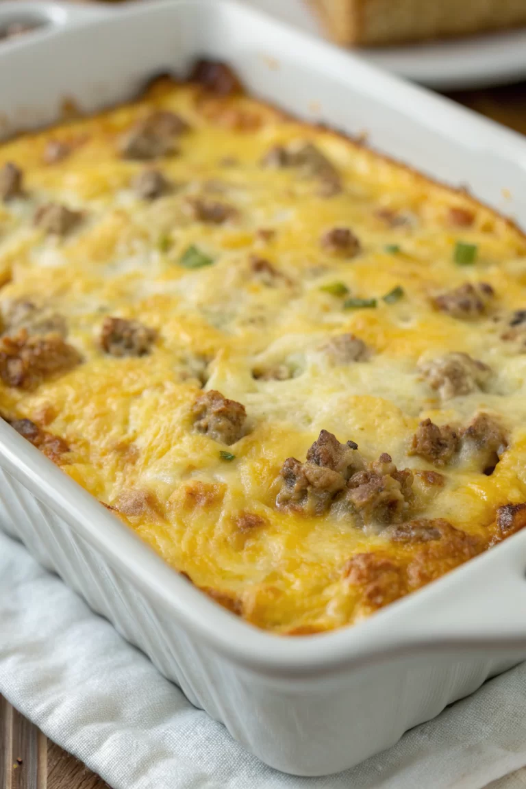 Overnight Breakfast Casserole Recipe