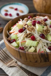 Apple Cranberry Coleslaw Recipe