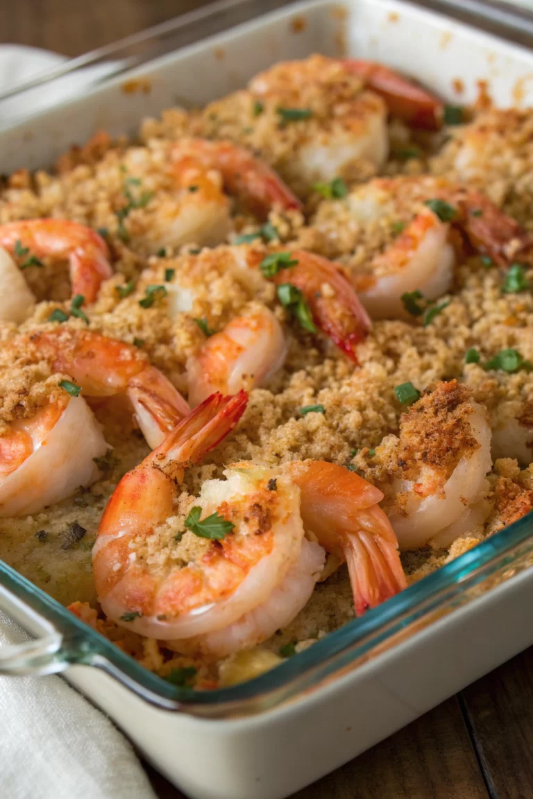 Baked Stuffed Shrimp Casserole Recipe