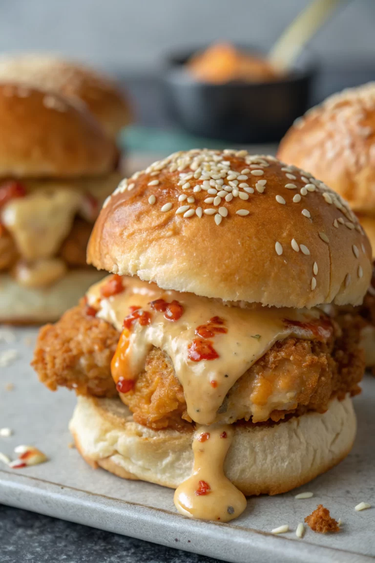 Bang Bang Chicken Sliders Recipe