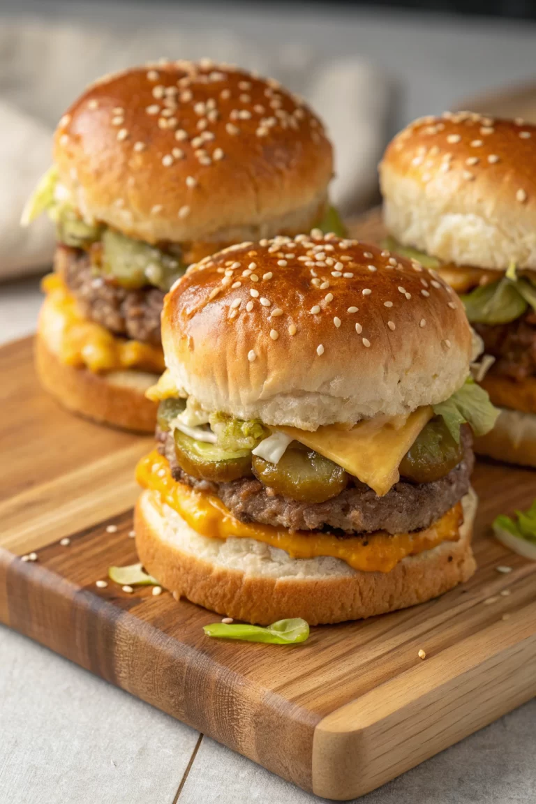 Big Mac Sliders Recipe