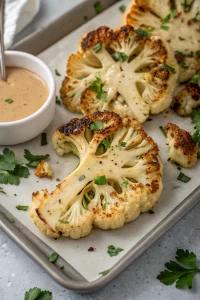 Buffalo Cauliflower Steak Recipe