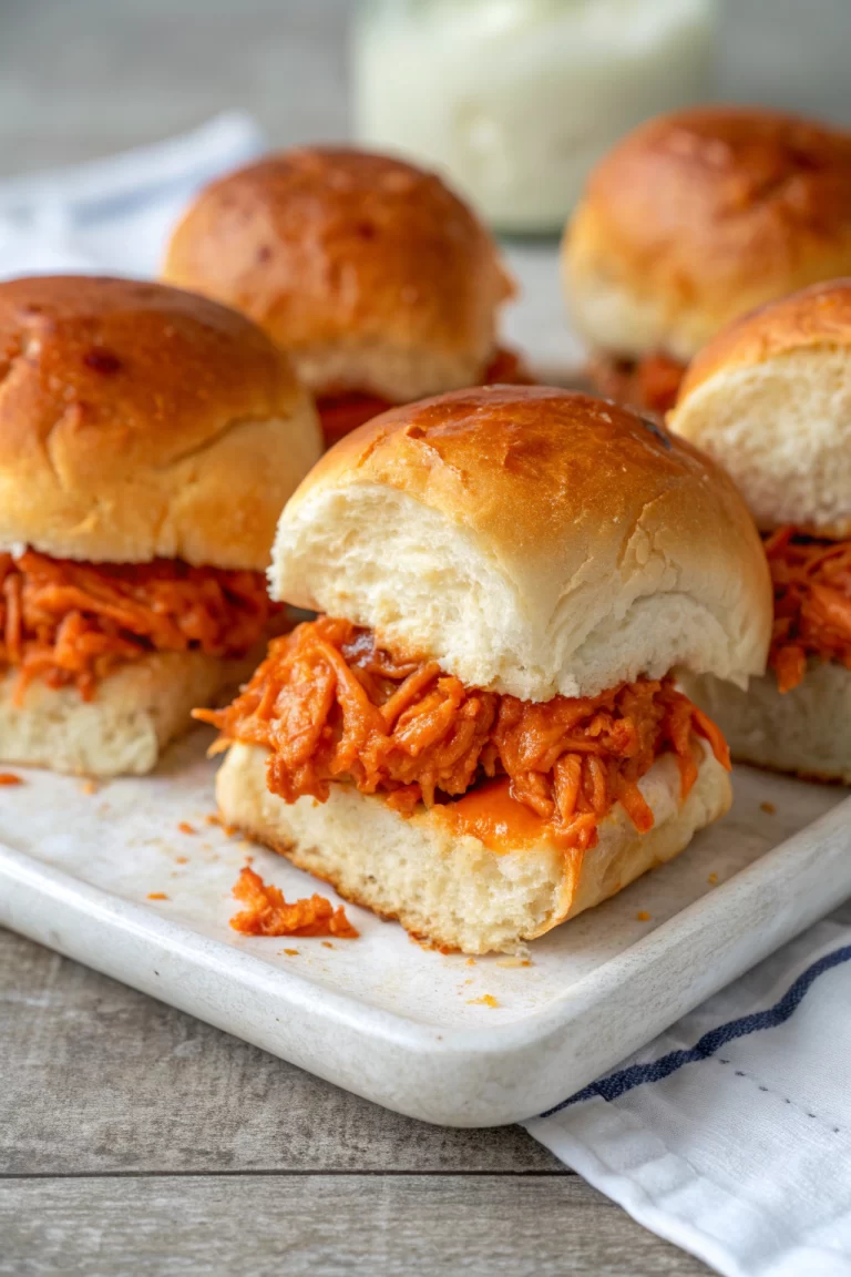 Buffalo Chicken Sliders Recipe