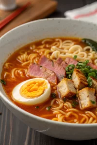 Chili Oil Tofu Ramen Recipe