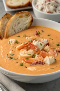 Crab and Shrimp Seafood Bisque