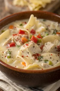 Creamiest chicken Lasagna Soup Recipe