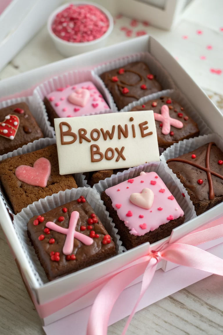 Delicious Letterbox Brownies Recipe
