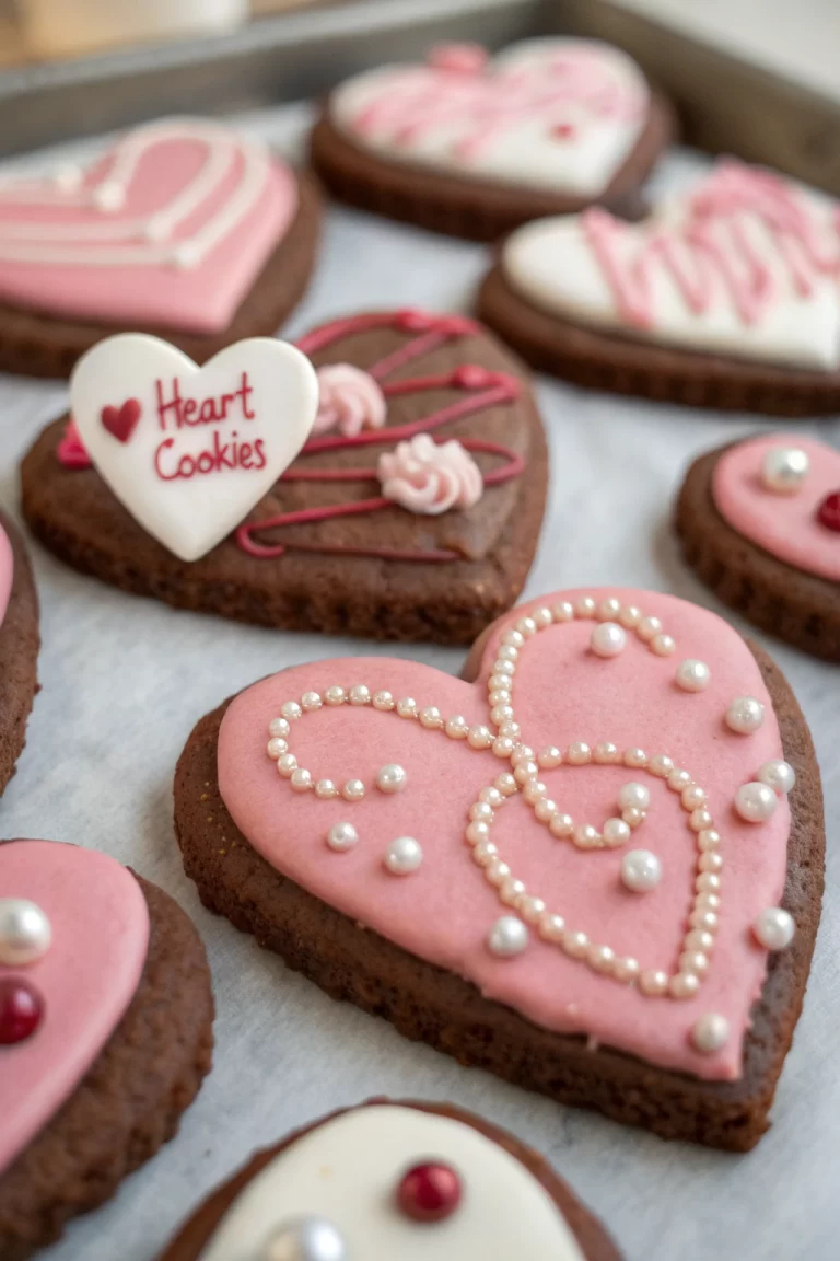 Dipped Heart Brownies Recipe