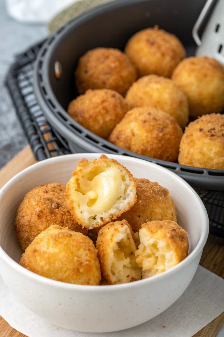 Easy Air Fryer Cheese Balls Recipe