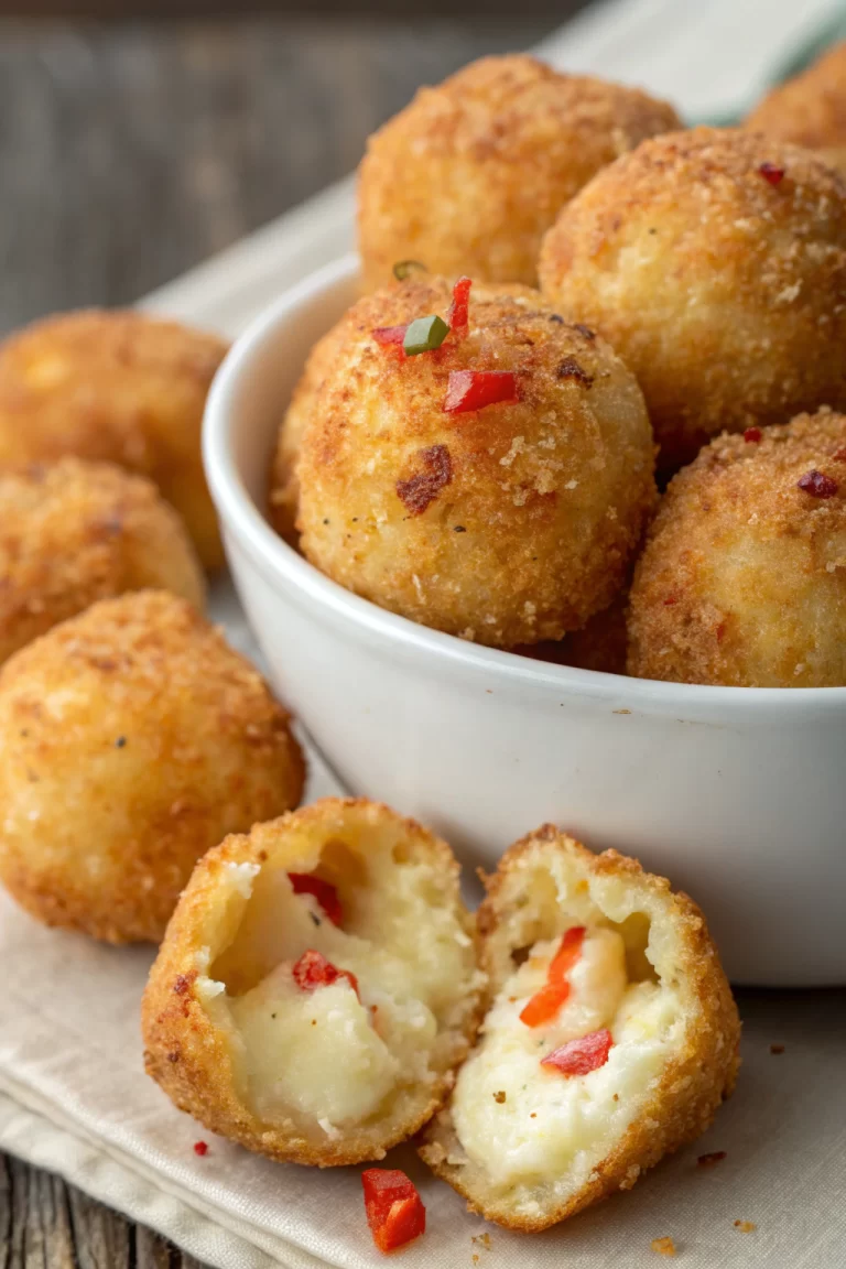 Easy Cheesy Parmesan Mozzarella Bites Recipe