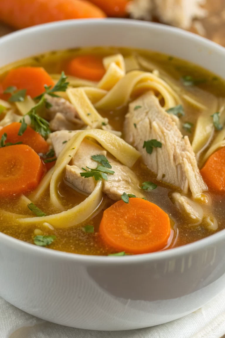 Easy Chicken Noodle Soup Recipe