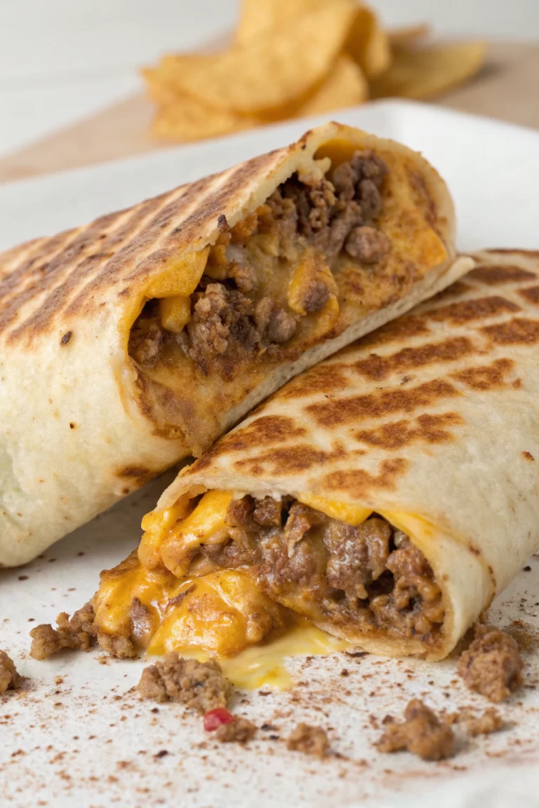 Easy Grilled Cheese Burrito Recipe