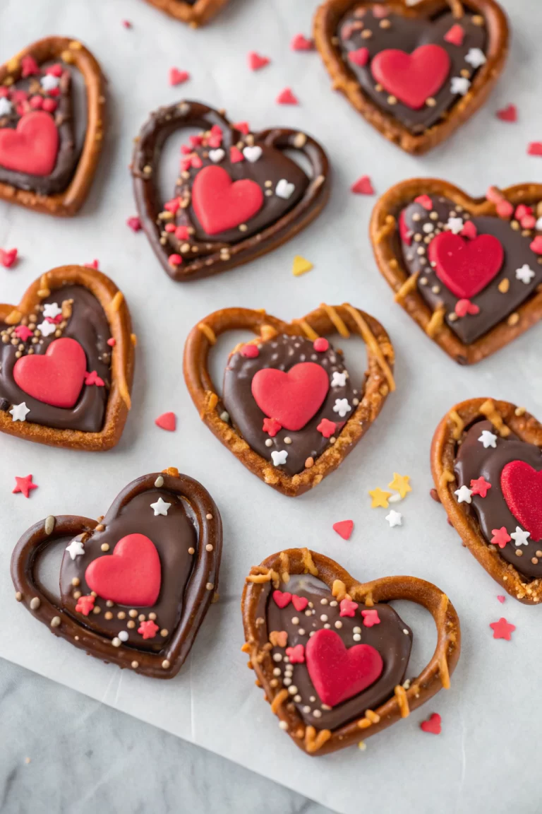 Easy Heart Pretzels Recipe