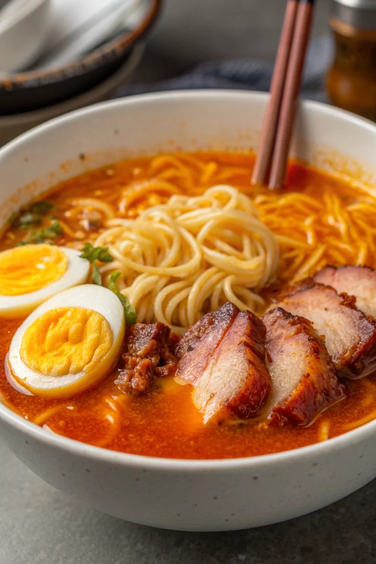 Easy Ramen Noodle With Vegetables