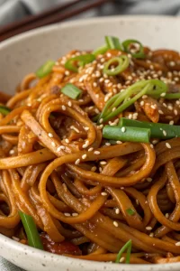 Easy Saucy Ramen Noodles Recipe