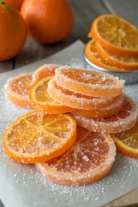 Easy candied orange Recipe