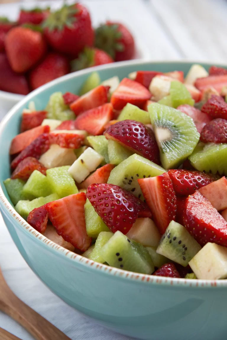 Fall Fruit Salad With Orange Cinnamon Dressing