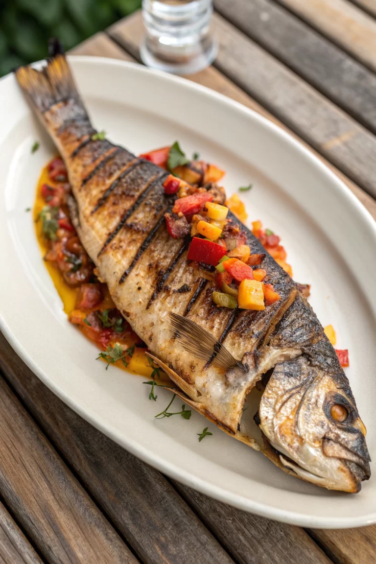 Greek Style Grilled Fish Recipe