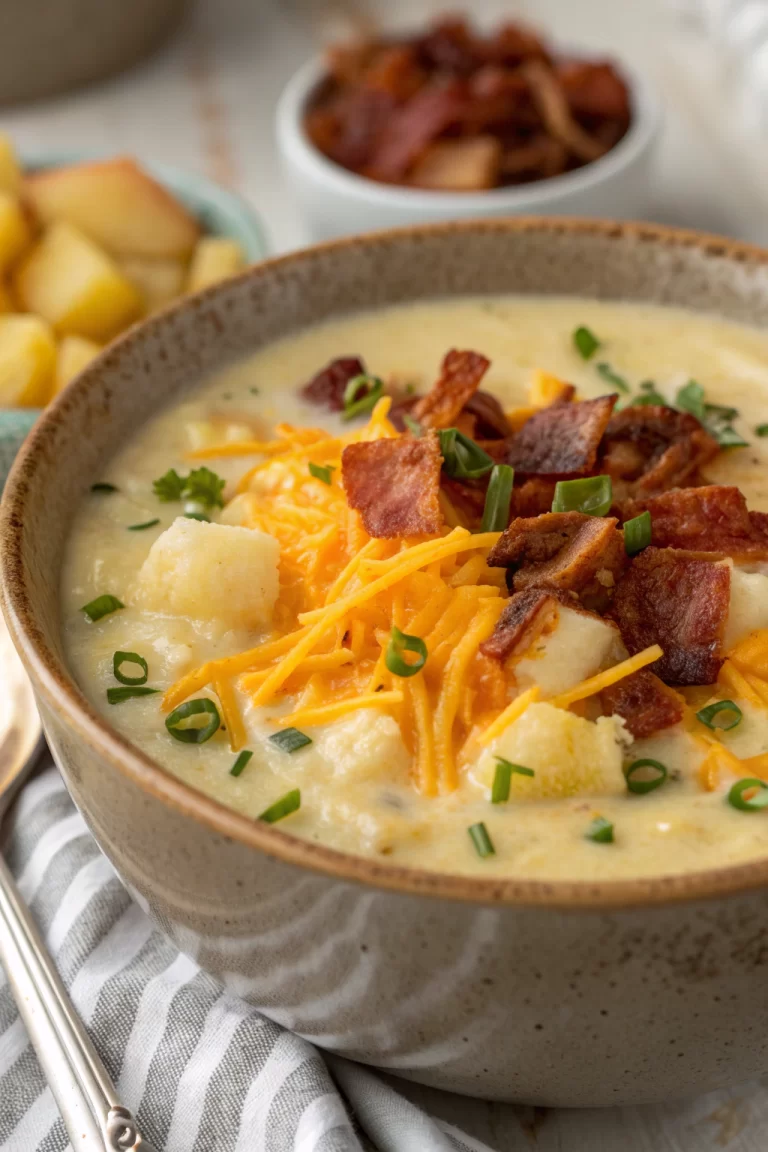 Homemade Loaded Potato Soup Recipe