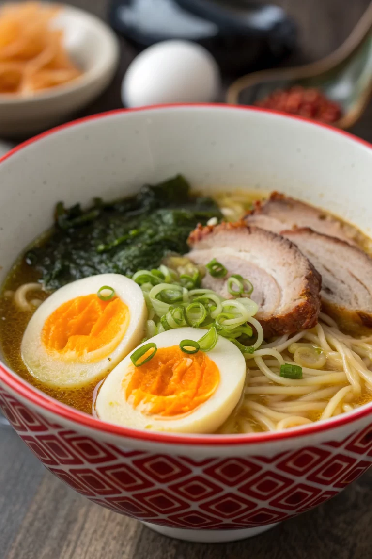 Homemade Shoyu Ramen Noodles Recipe